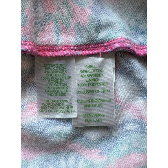 Lilly Pulitzer Tiki Pink DeeDee Swing Jacket‎ Size XS Multicolor Athletic Zipper - Picture 7 of 9